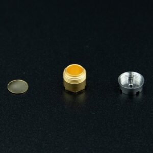 Thermal Solutions 100ul Reusable High Pressure Crucible Compatible with NETZSCH 6.239.2-92.8.00
